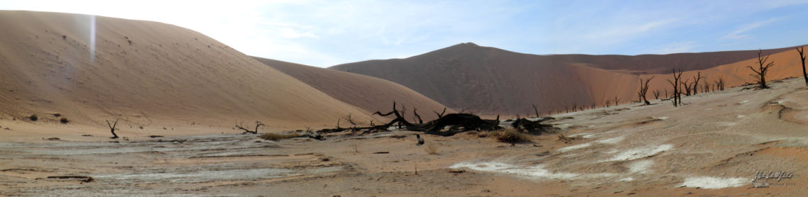 Dead Vlei panorama Dead Vlei, The Sand Dune Sea, Namib Desert, Namibia, Africa 2011,travel, photography,favorites, panoramas