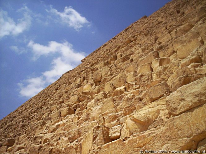 Khafre pyramid, Giza, Egypt 2004,travel, photography
