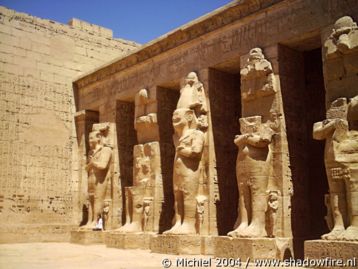 Ramses 3 Temple, Medinat Habu, West Bank, Luxor, Egypt 2004,travel, photography,favorites
