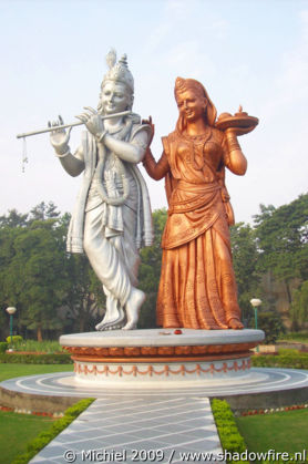 Hindu statues, Route 8, Haryana, India, India 2009,travel, photography,favorites