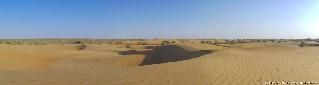 Thar Desert panorama Thar Desert, Rajasthan, India, India 2009,travel, photography,favorites, panoramas
