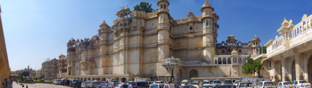 City Palace panorama City Palace, Udaipur, Rajasthan, India, India 2009,travel, photography,favorites, panoramas