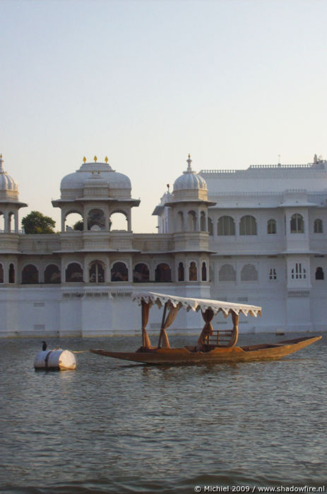 Jagniwas Palace Hotel Island, Lake Pichola, Udaipur, Rajasthan, India, India 2009,travel, photography