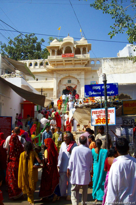 Brahma Hindu temple, Pushkar, Rajasthan, India, India 2009,travel, photography,favorites