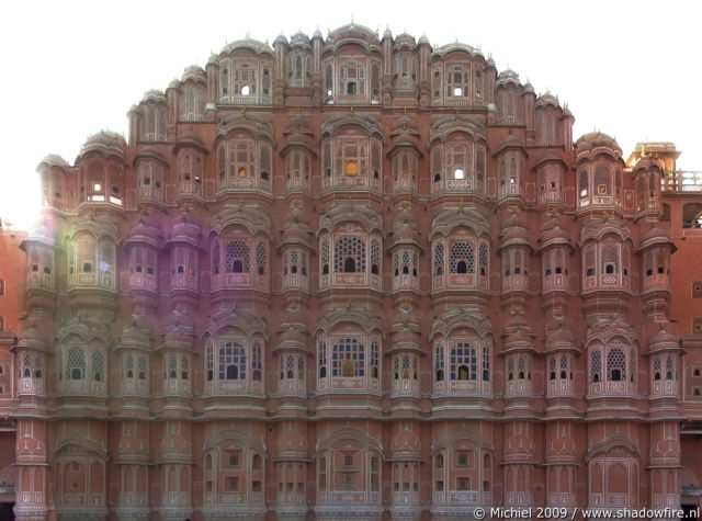 Hawa Mahal panorama Hawa Mahal, Jaipur, Rajasthan, India, India 2009,travel, photography,favorites, panoramas