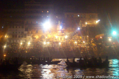 Purnima Kartik Poornima Full moon day, Ganges river, Varanasi, Uttar Pradesh, India, India 2009,travel, photography