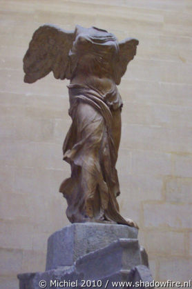 Victory of Samothrace, Louvre, Paris, France, Paris 2010,travel, photography