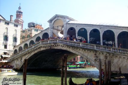 Ponte di Rialto, Canal Grande, San Polo, Venice, Italy, Metal Camp and Venice 2010,travel, photography,favorites