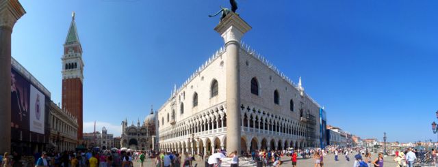 Piazza San Marco panorama Piazza San Marco, San Marco, Venice, Italy, Metal Camp and Venice 2010,travel, photography, panoramas