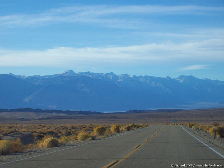 Sierra Nevada, Owens Lake, Route 190, California, United States 2008,travel, photography