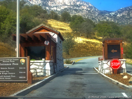 Ash Mountain Entrance, Sequoia NP, California, United States 2008,travel, photography