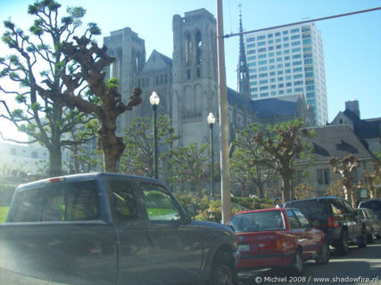 Grace Cathedral, Sacramento ST, Chinatown, San Francisco, California, United States 2008,travel, photography