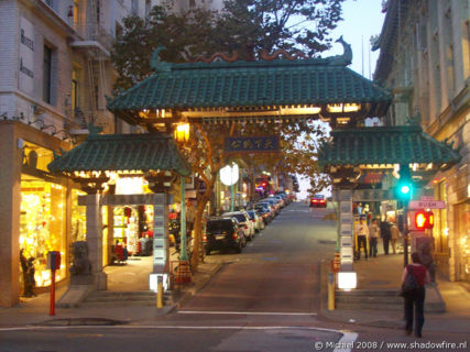 Dragons Gate Town, Chinatown, San Francisco, California, United States 2008,travel, photography