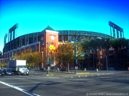 Giants,AT and T Park, baseball, stadium, San Francisco, California, United States 2008,travel, photography