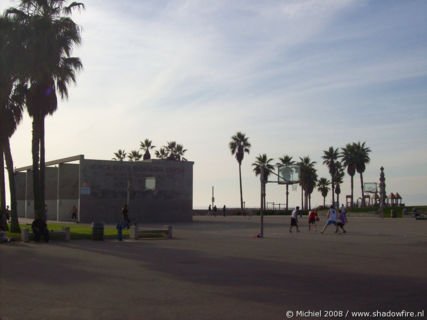 Basketball, Ocean Front Walk, Venice Beach, Venice, Los Angeles area, California, United States 2008,travel, photography