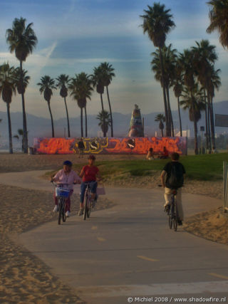 Windward Plaza, Venice Beach, Venice, Los Angeles area, California, United States 2008,travel, photography