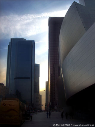 Grand AVE, Downtown, Los Angeles, California, United States 2008,travel, photography