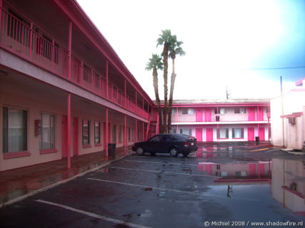 Pink motel, The Strip, Las Vegas BLV, Las Vegas, Nevada, United States 2008,travel, photography