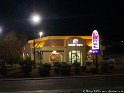 Taco Bell, Boulder City, Nevada, United States 2008,travel, photography