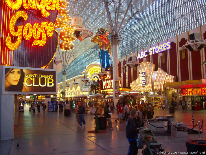 Freemont Street Experience, Downtown, Las Vegas, Nevada, United States 2008,travel, photography