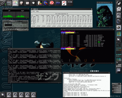 Linux WindowMaker desktop screenshots,desktops,favorites